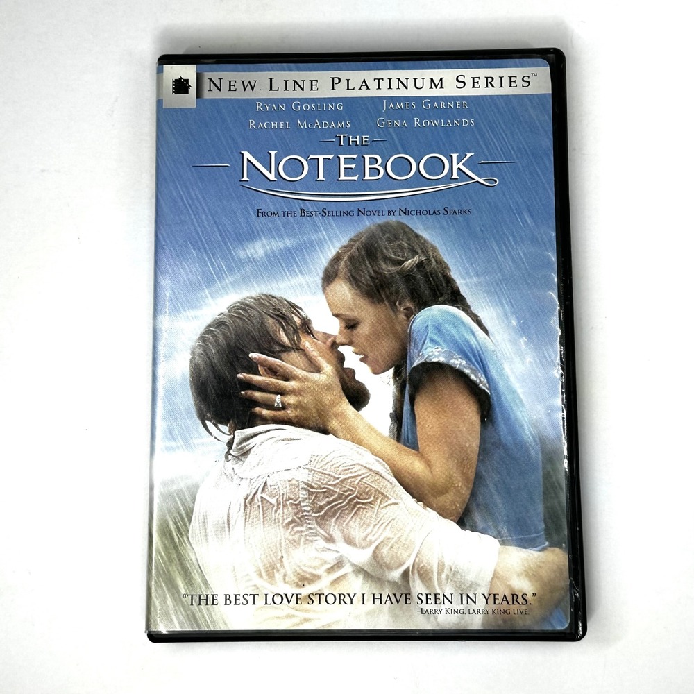 The Notebook DVD New Line Platinum Series Ryan Gosling Rachel McAdams Romance